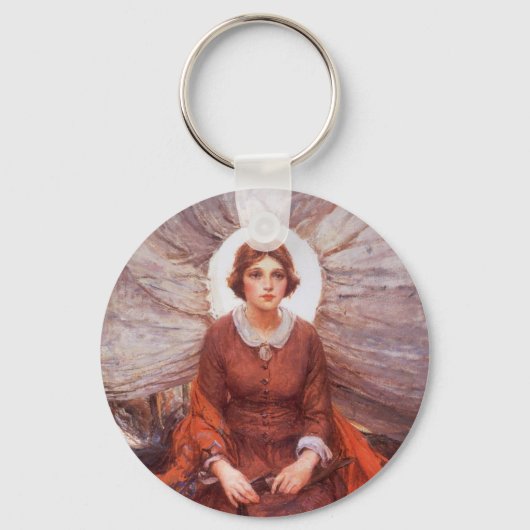 ヴィンテージウェスタン、マドンナ・オブ・ザ・プレーリーby Koerner キーホルダー (正面)