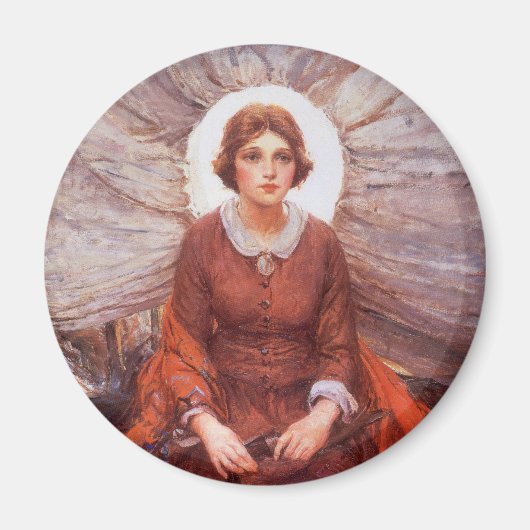 ヴィンテージウェスタン、マドンナ・オブ・ザ・プレーリーby Koerner マグネット (正面)