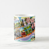 ヴィンテージウェストバージニア挨拶 コーヒーマグカップ (中央)