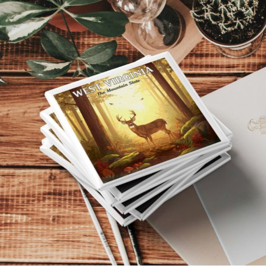 ヴィンテージウェストバージニア マグネット