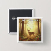 ヴィンテージウェストバージニア 缶バッジ (正面&裏面)