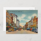 ヴィンテージウェストワシントンセント、サフォーク、バージニア州 ポストカード (正面/裏面)