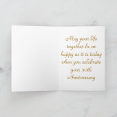 ヴィンテージウェディングおめでとう カード (内部)