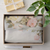 ヴィンテージウェディングアンティークガーデンバラ花 薄葉紙 (ギフト)