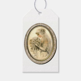 ヴィンテージウェディングエレガントブライダルシャワー ギフトタグ