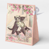 ヴィンテージウェディングキャッツ フェイバーボックス (裏面サイド)