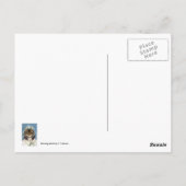 ヴィンテージウェディングキャットポストカード ポストカード (裏面)