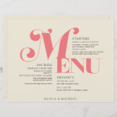 ヴィンテージウェディングサーモンピンククリーム (正面/裏面)