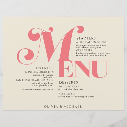 ヴィンテージウェディングサーモンピンククリーム (正面)