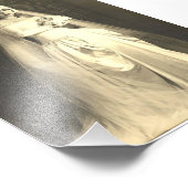 ヴィンテージウェディングザブライドフォトプリント フォトプリント            (角)