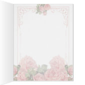 ヴィンテージウェディングシャルボード – 披露宴カード (内側(右))