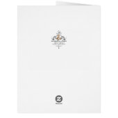 ヴィンテージウェディングシャルボード – 披露宴カード (裏面)