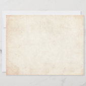 ヴィンテージウェディングジャンクジャーナルブックカバー紙 (裏面)