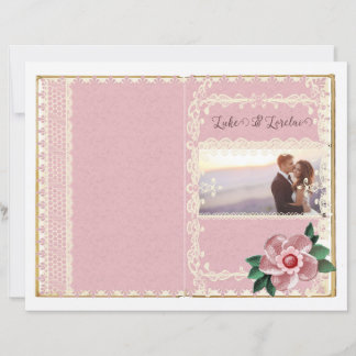 ヴィンテージウェディングジャンクジャーナルブックカバー紙