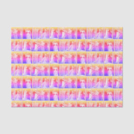 ヴィンテージウェディングドレス 花嫁と花婿 レインボー 薄葉紙