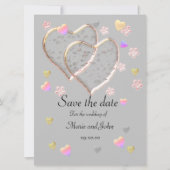 ヴィンテージウェディングパーソナライズされた、 (正面)