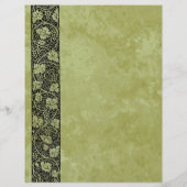 ヴィンテージウェディングビクトリアンブドウつる植物プログラム (裏面)