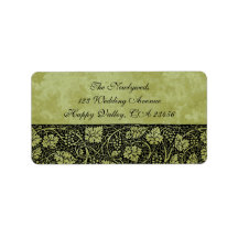 ヴィンテージウェディングビクトリアンブドウつる植物葉