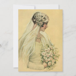 ヴィンテージウェディングビクトリアン、花嫁ブライダルポートレート