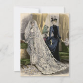 ヴィンテージウェディングブライダルポートレートビクトリアンブライド (正面)