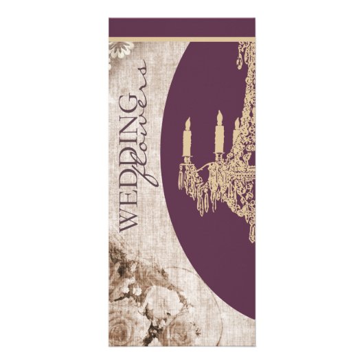 ヴィンテージウェディングプランナーラックカード ラックカード (正面)