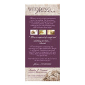 ヴィンテージウェディングプランナーラックカード ラックカード (裏面)