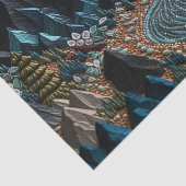 ヴィンテージウェディングボーホマウンテンズラッピング紙 薄葉紙 (詳細)