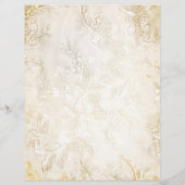 ヴィンテージウェディングレーススクラップブック紙 (裏面)