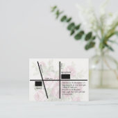 ヴィンテージウェディング披露宴マップカード エンクロージャーカード (スタンド正面)