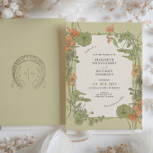 ヴィンテージウェディング招待状アールヌーボーバイフォード 招待状