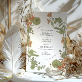 ヴィンテージウェディング招待状アールヌーボーバイフォード 招待状