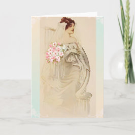 ヴィンテージウェディング招待状 カード