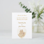 ヴィンテージウェディング招待状 招待状 (スタンド正面)