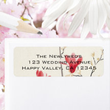 ヴィンテージウェディング日本のピンクマグノリアツリー