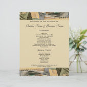 ヴィンテージウェディング、アーストーンカラー、キュービズム美術 (スタンド正面)