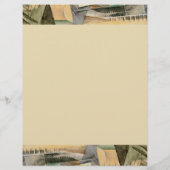 ヴィンテージウェディング、アーストーンカラー、キュービズム美術 (裏面)