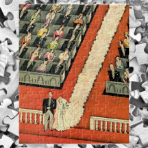 ヴィンテージウェディング、アールデコ新婚と新婚の新婚