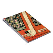 ヴィンテージウェディング、アールデコ新婚と新婚の新婚 ノートブック (右側)