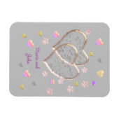 ヴィンテージウェディング , オーダーメイド マグネット (横)