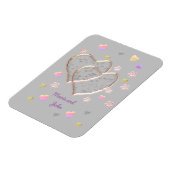 ヴィンテージウェディング , オーダーメイド マグネット (左側)