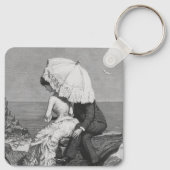 ヴィンテージウェディング、ニューライズバイビーチ キーホルダー (裏面)