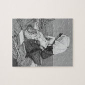 ヴィンテージウェディング、ニューライズバイビーチ ジグソーパズル (横)