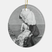 ヴィンテージウェディング、ニューライズバイビーチ セラミックオーナメント (左)