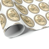 ヴィンテージウェディング&ブライダルシャワーラッピング紙 ラッピングペーパー (ロールコーナー)