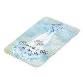 ヴィンテージウェディング マグネット (左側)