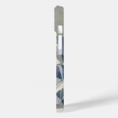 ヴィンテージウェディング、ミッドセンチュリーモダンアートデコの花嫁 Case-Mate iPhoneケース (裏面 / 左)