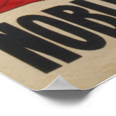 ヴィンテージウェルカムノーブルベルギー ポスター (角)