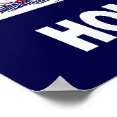 ヴィンテージウェルカムホーム軍隊プリント ポスター (角)