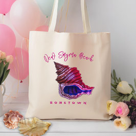 ヴィンテージウェルクシーシェルカスタム文字 トートバッグ