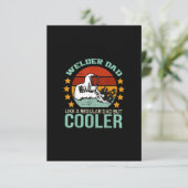 ヴィンテージウェルダーパパは通常のパパのように サンキューカード (スタンド正面)